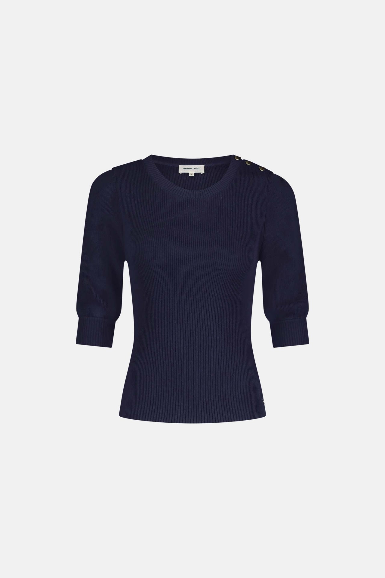 Lillian Short Sleeve Pullover | After Midnight Blue