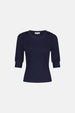 Lillian Short Sleeve Pullover | After Midnight Blue