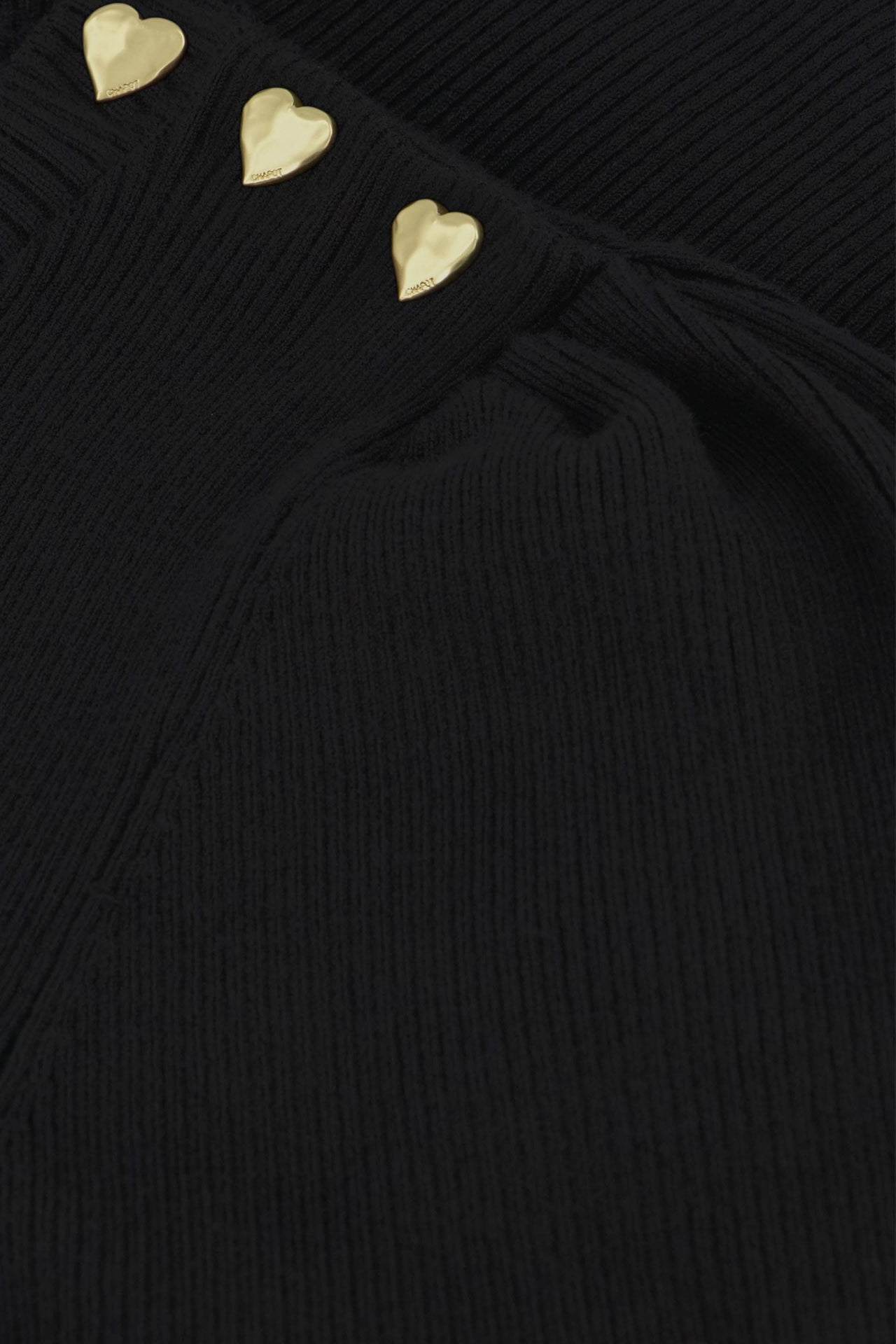 Lillian Short Sleeve Pullover | Black