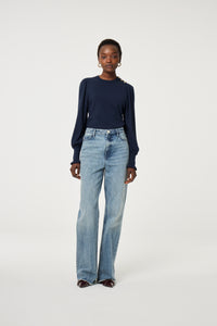 Molly Balloon Pullover | After Midnight Blue