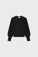 Molly Balloon Pullover | Black