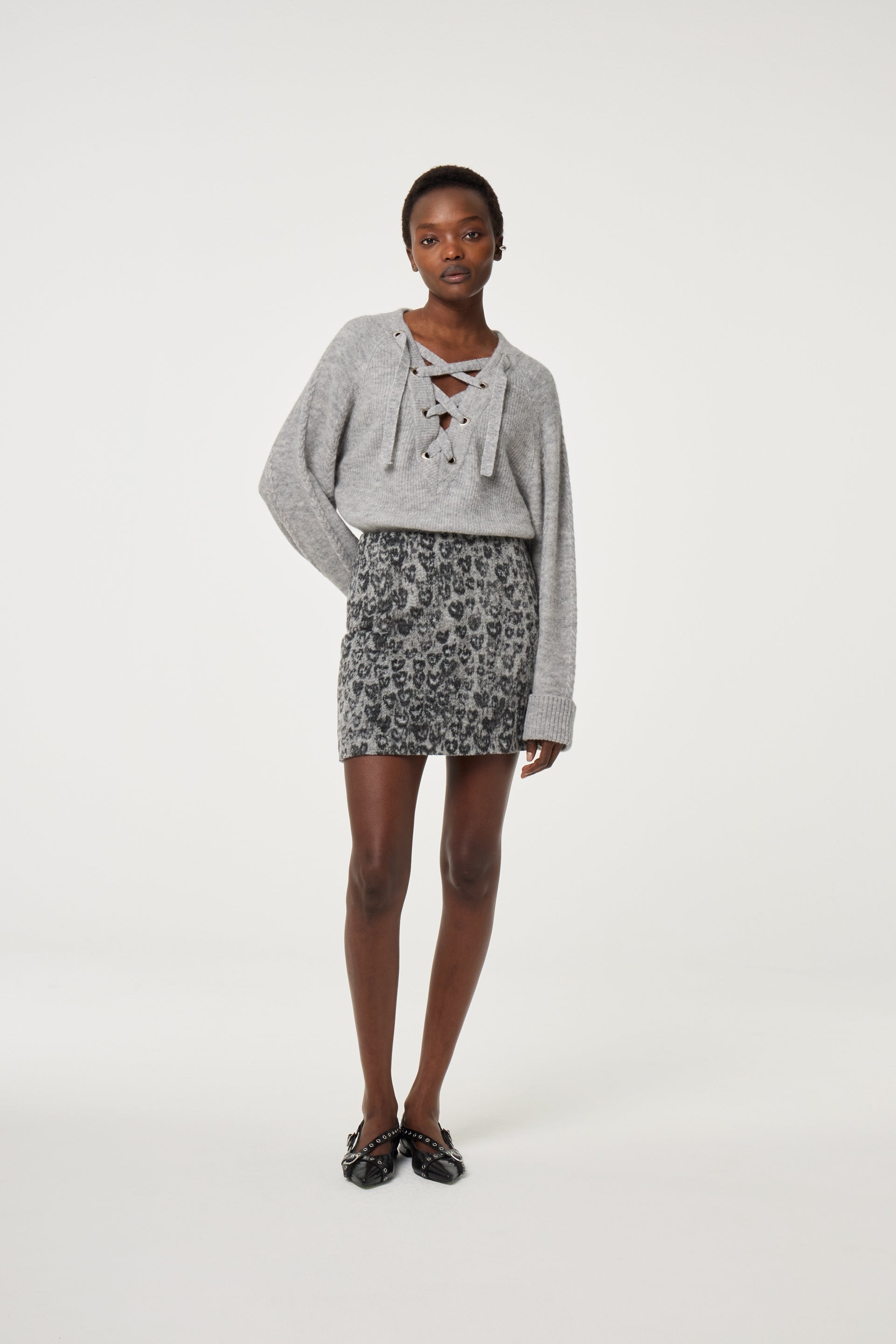 Kendal Skirt | Antra/Black