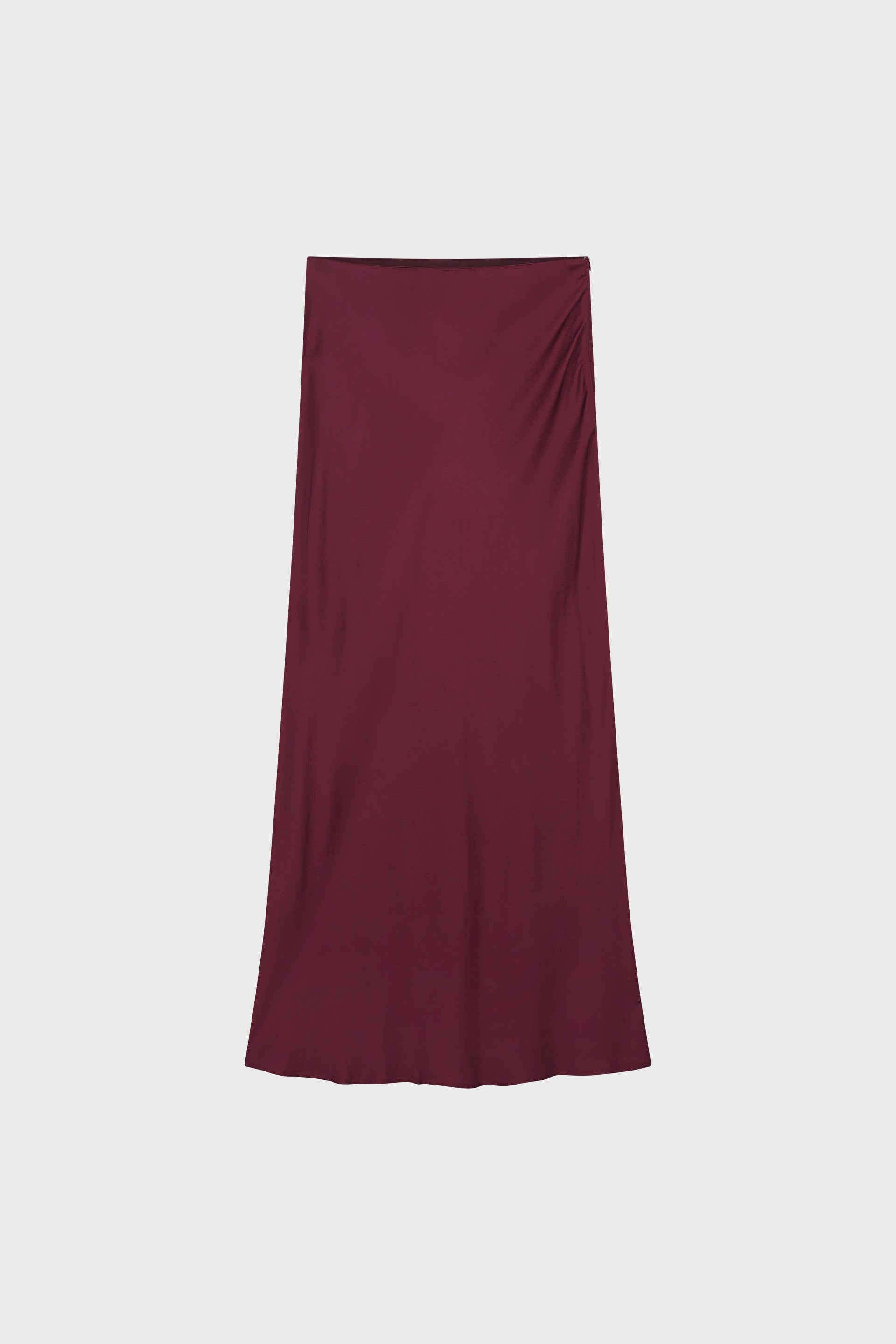 Laurent Maxi Skirt | Deep Burgundy