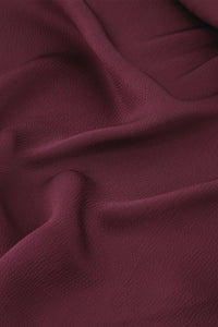 Laurent Maxi Skirt | Deep Burgundy