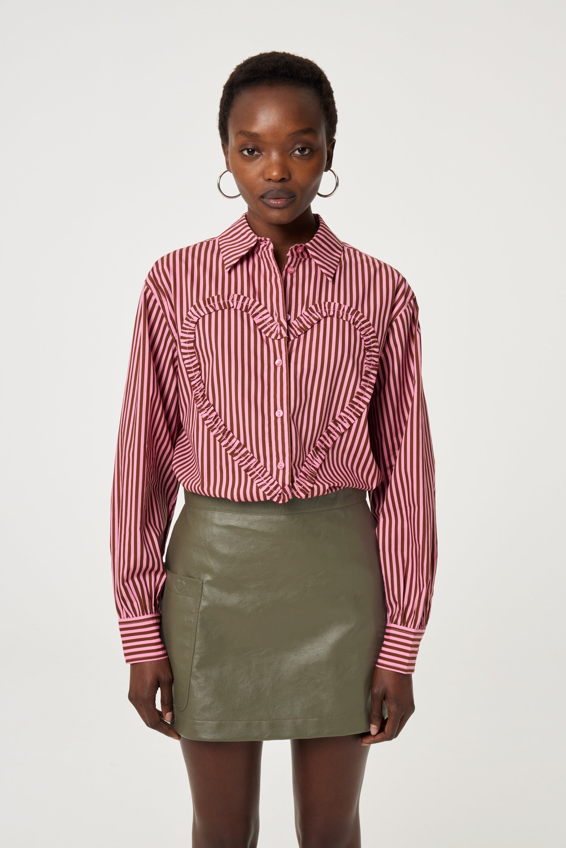 Frea Skirt | Dark Olive