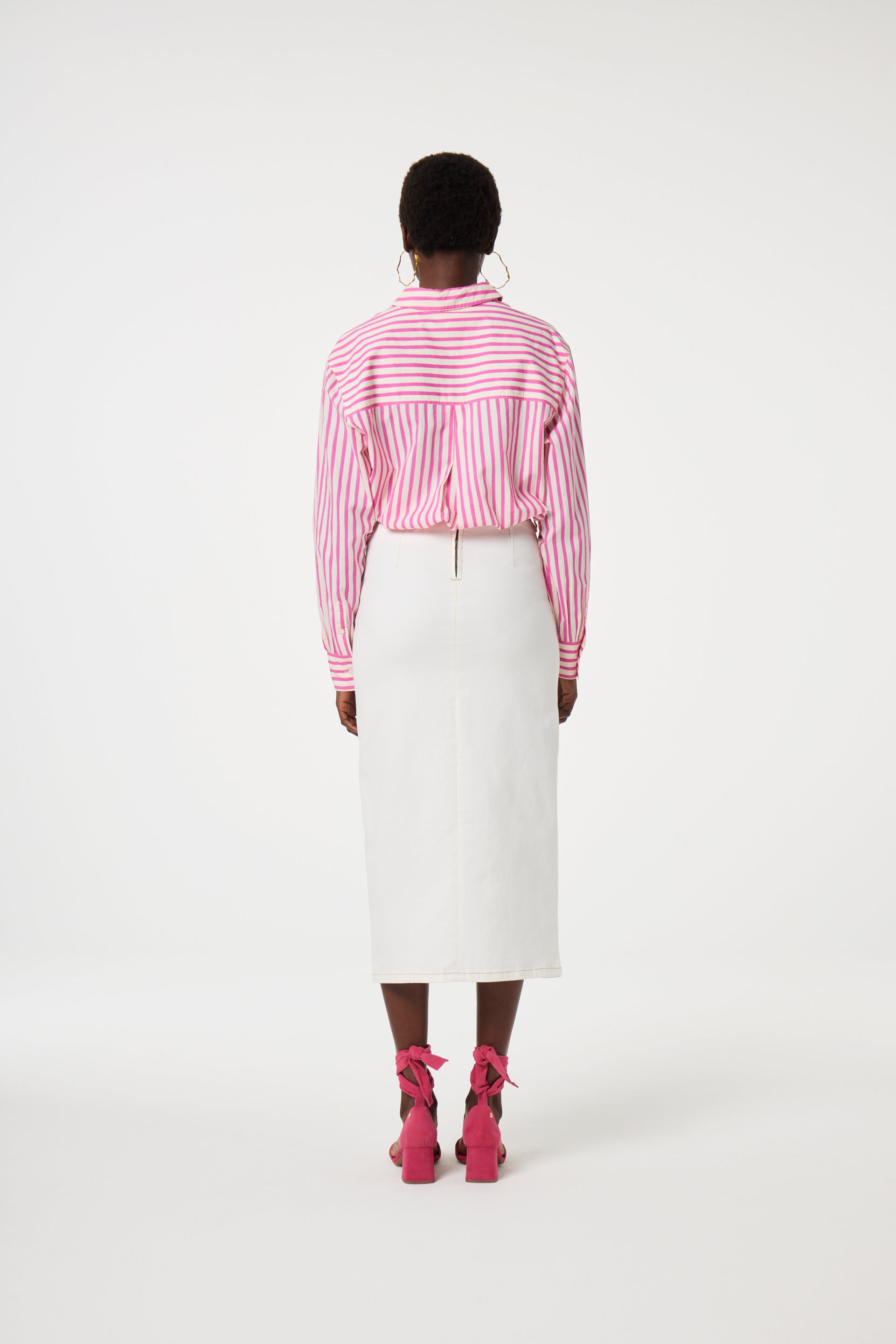 Dominique Skirt | Cosy White