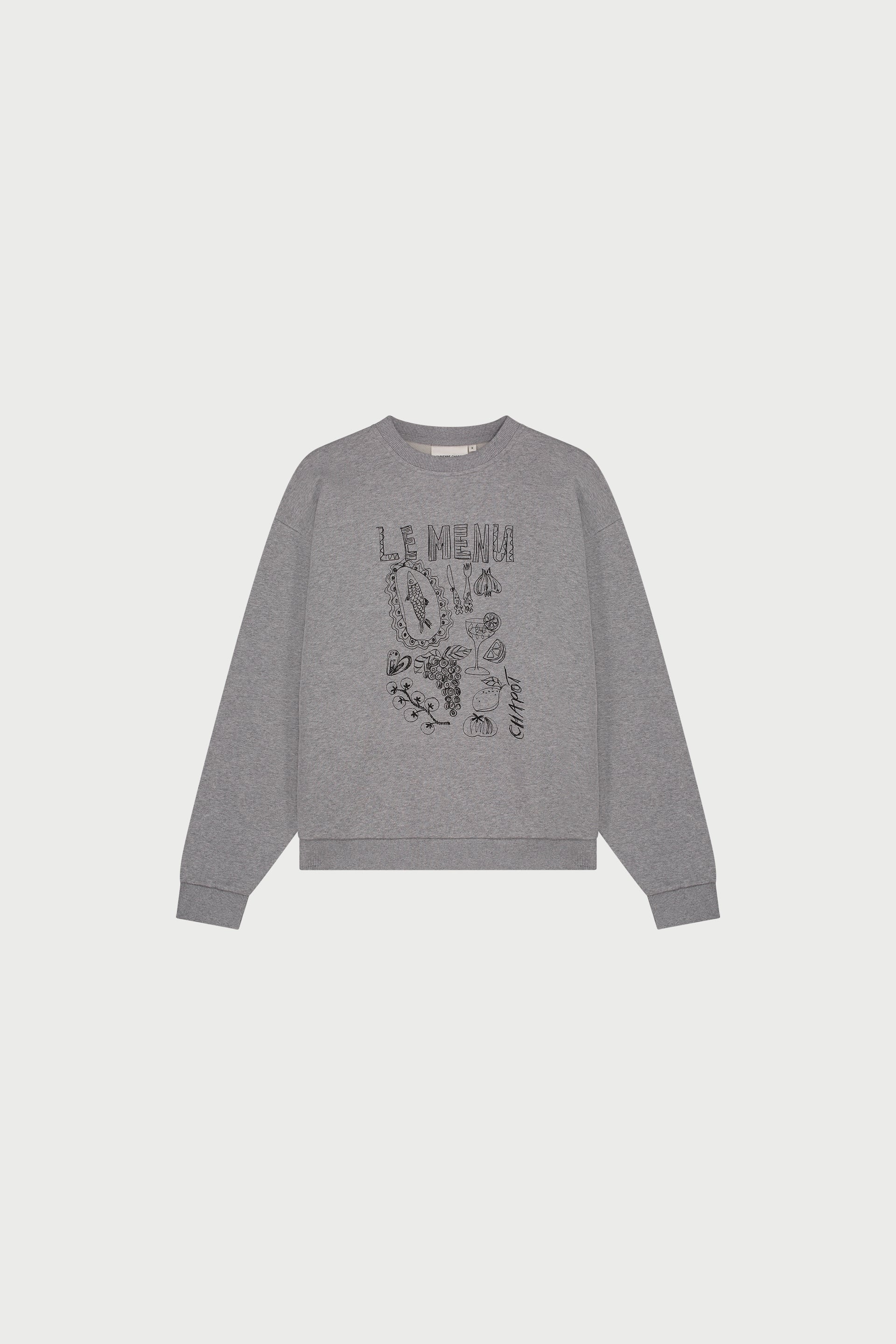 Terry Chateau Sweater | Grey Melange