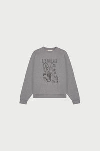 Terry Chateau Sweater | Grey Melange