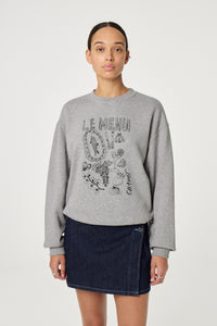 Terry Chateau Sweater | Grey Melange