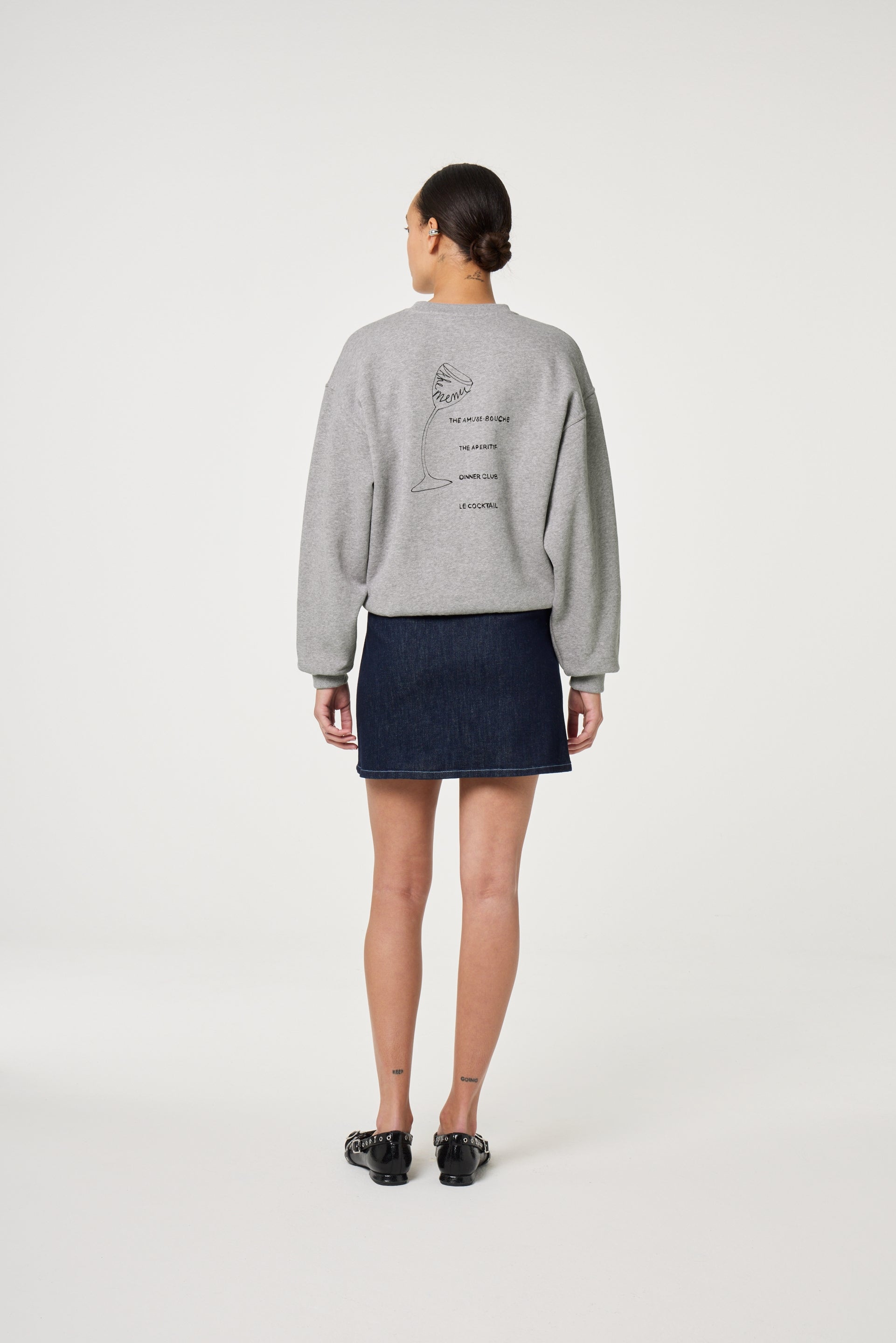 Terry Chateau Sweater | Grey Melange