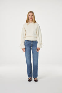Janet Sweater | Cosy White