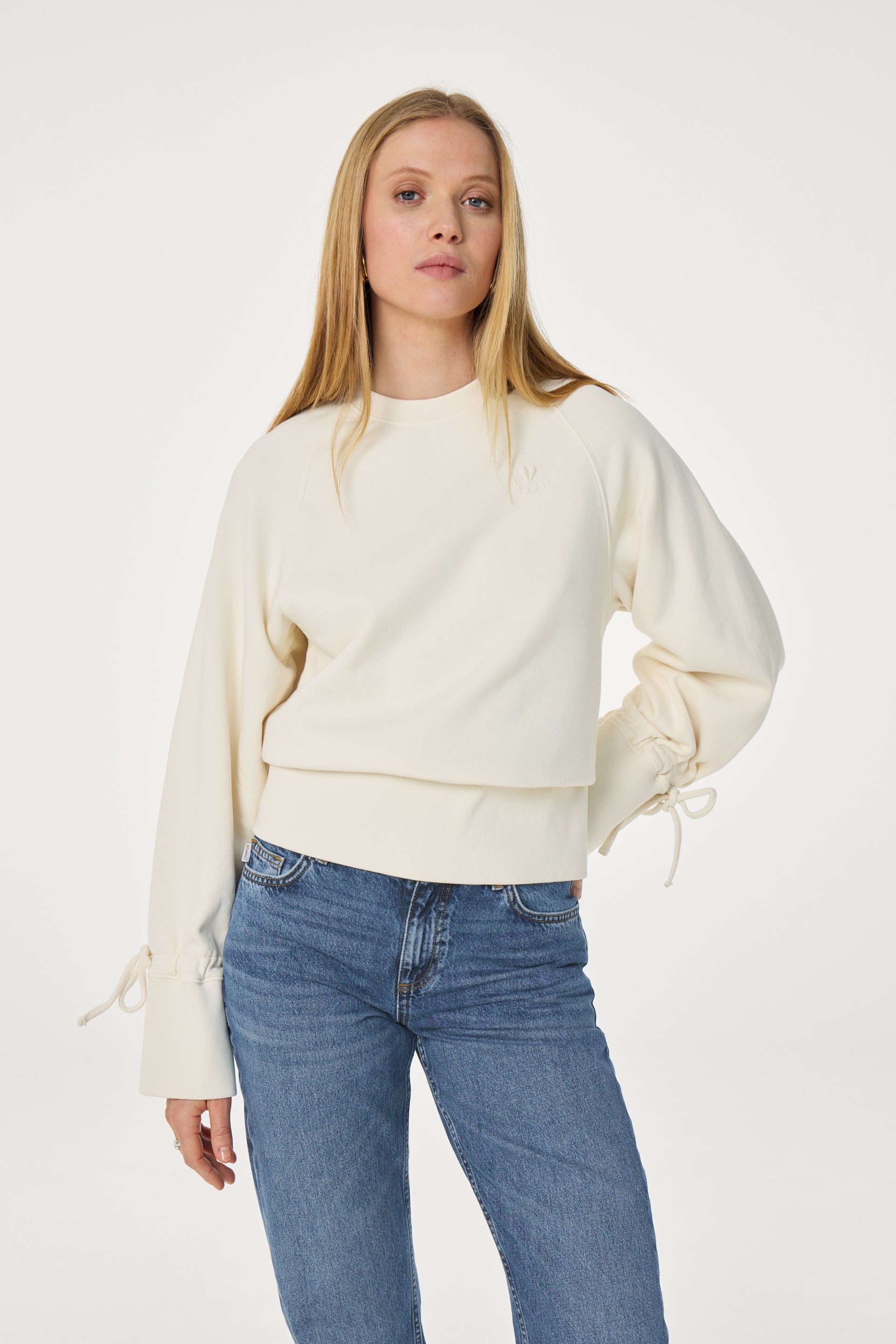 Janet Sweater | Cosy White