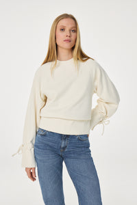 Janet Sweater | Cosy White