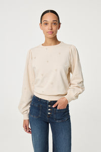 Dina Sweater | Oatmeal Melange