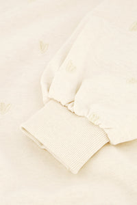 Dina Sweater | Oatmeal Melange