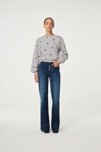 Dina Sweater | Grey Melange