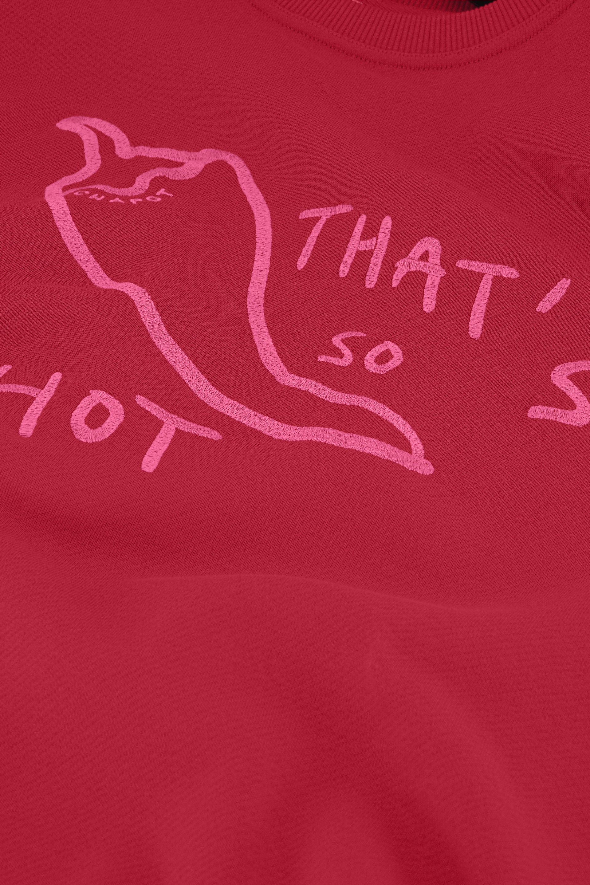 Terry Sweater | Red Hot Chilli