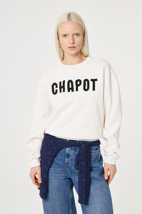 Terry Sweater | Cosy White