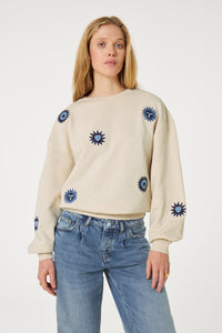 Luna Sweater | Oatmeal Melange