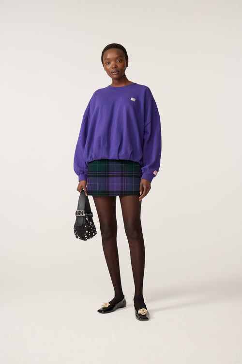 Bubble Sweater | Deep Purple