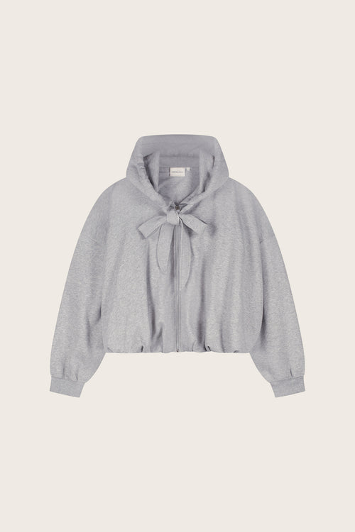 Bubble Hoodie | Grey Melange