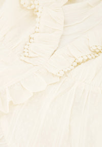 Cherie Top | Cosy White