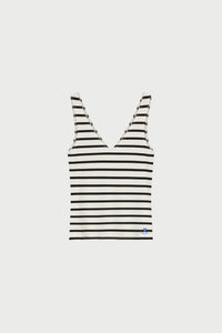 Lena Top | Black/Cosy White