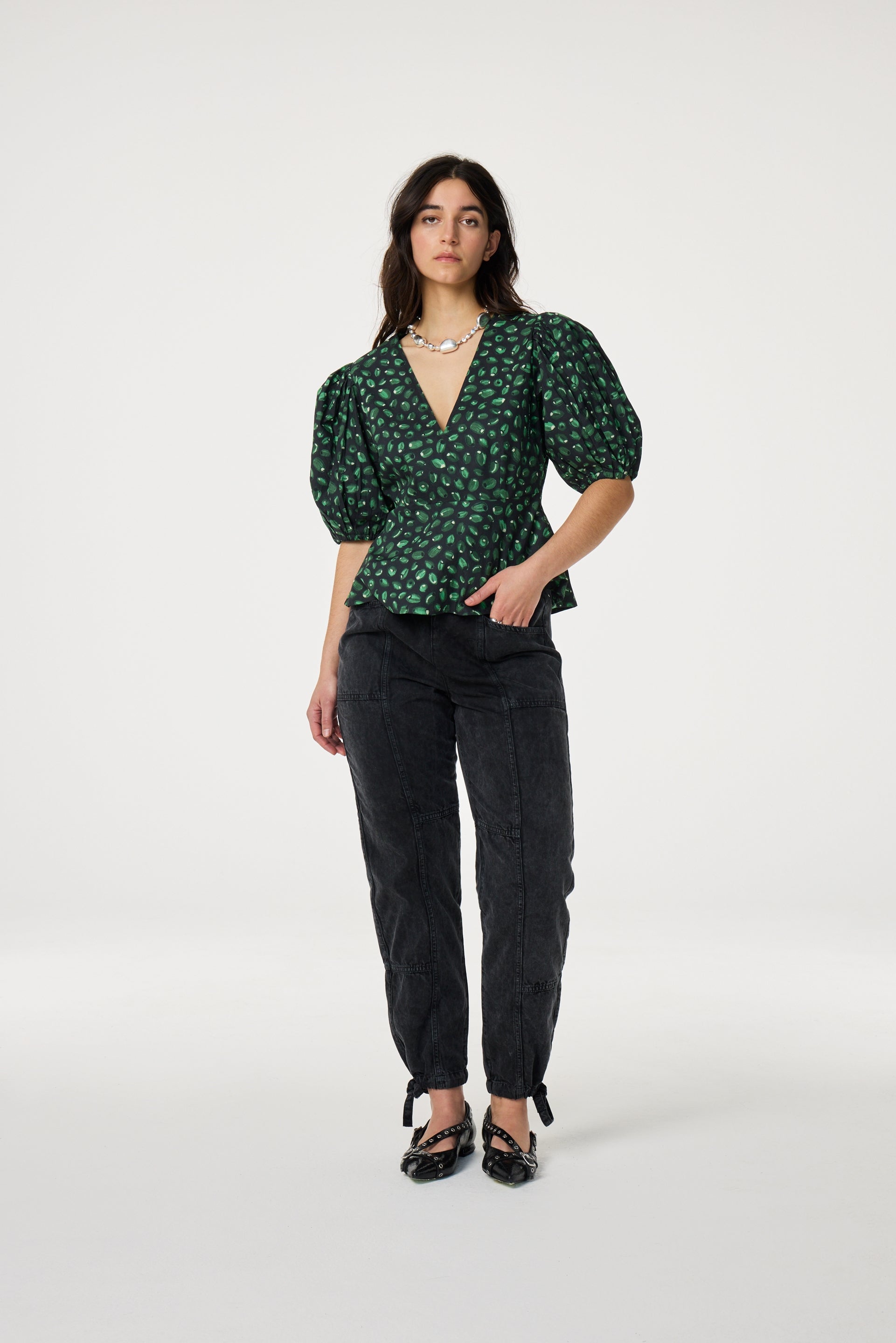 Joan Top | Creme Brulee/Green G