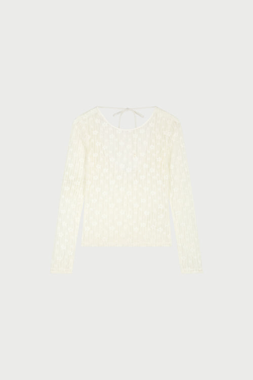 Lacey Top | Cosy White