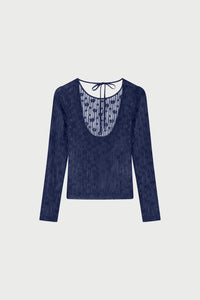 Lacey Top | Maritime Blue