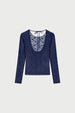 Lacey Top | Maritime Blue