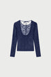 Lacey Top | Maritime Blue