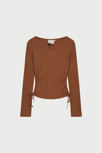 Drina Top | Burnt Sugar