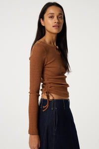 Drina Top | Burnt Sugar