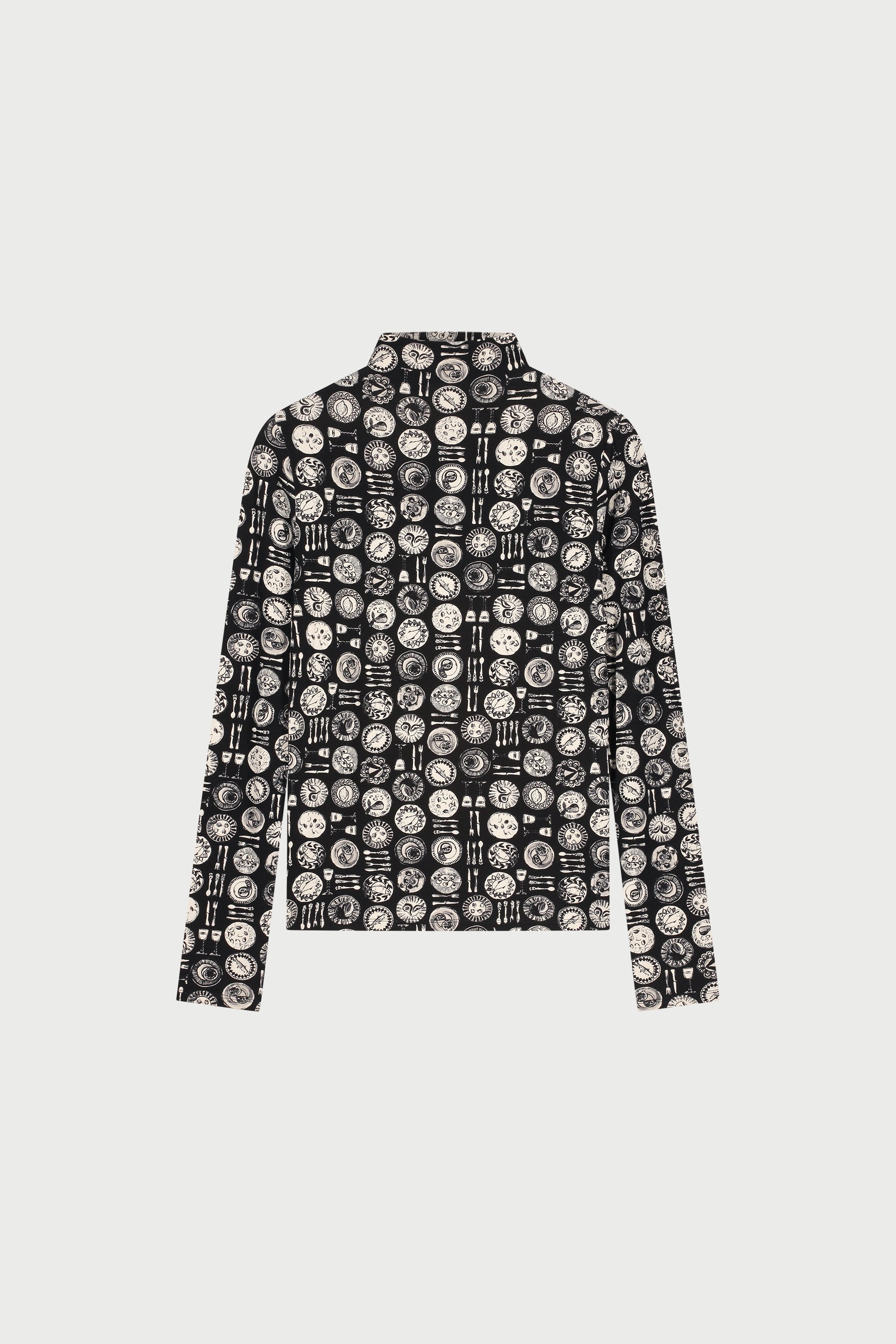 Janana Top | Black/Creme Brulee