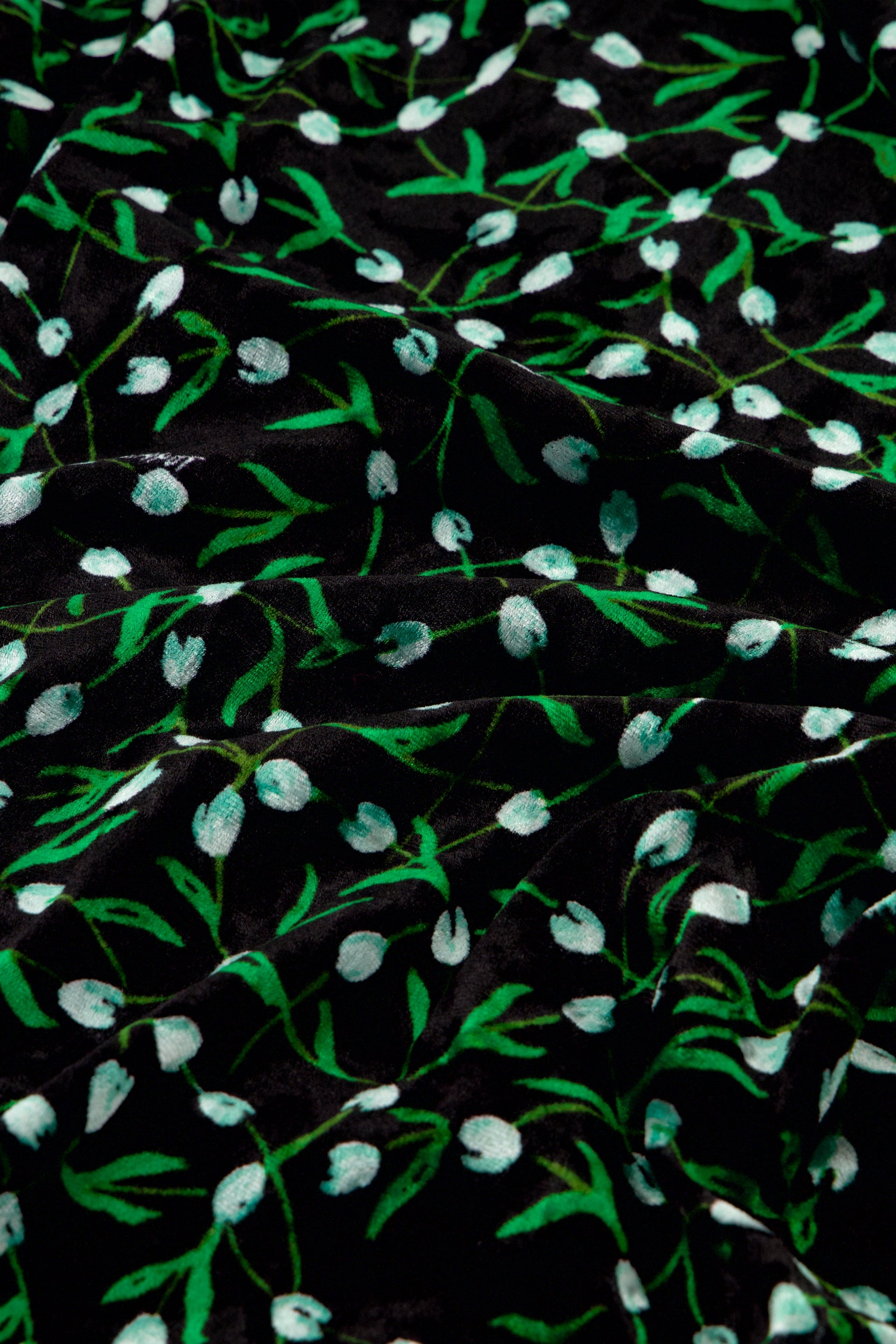 Isaab Top | Black/Winter Greens
