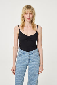 Jade Singlet | Black