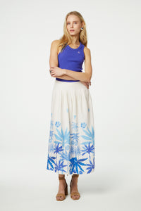 Tanja Jersey Tank | Greco Blue
