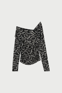 Bjorn Top | Black/White