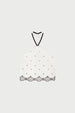 Tyler Top | Cosy White/Black