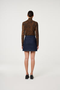 Jane Top | Burnt Sugar/Black