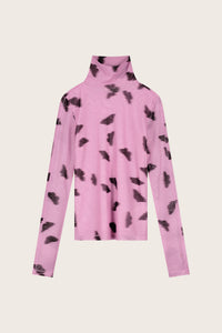 Jadyn Top | Pink Rose/Brown