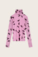 Jadyn Top | Pink Rose/Brown