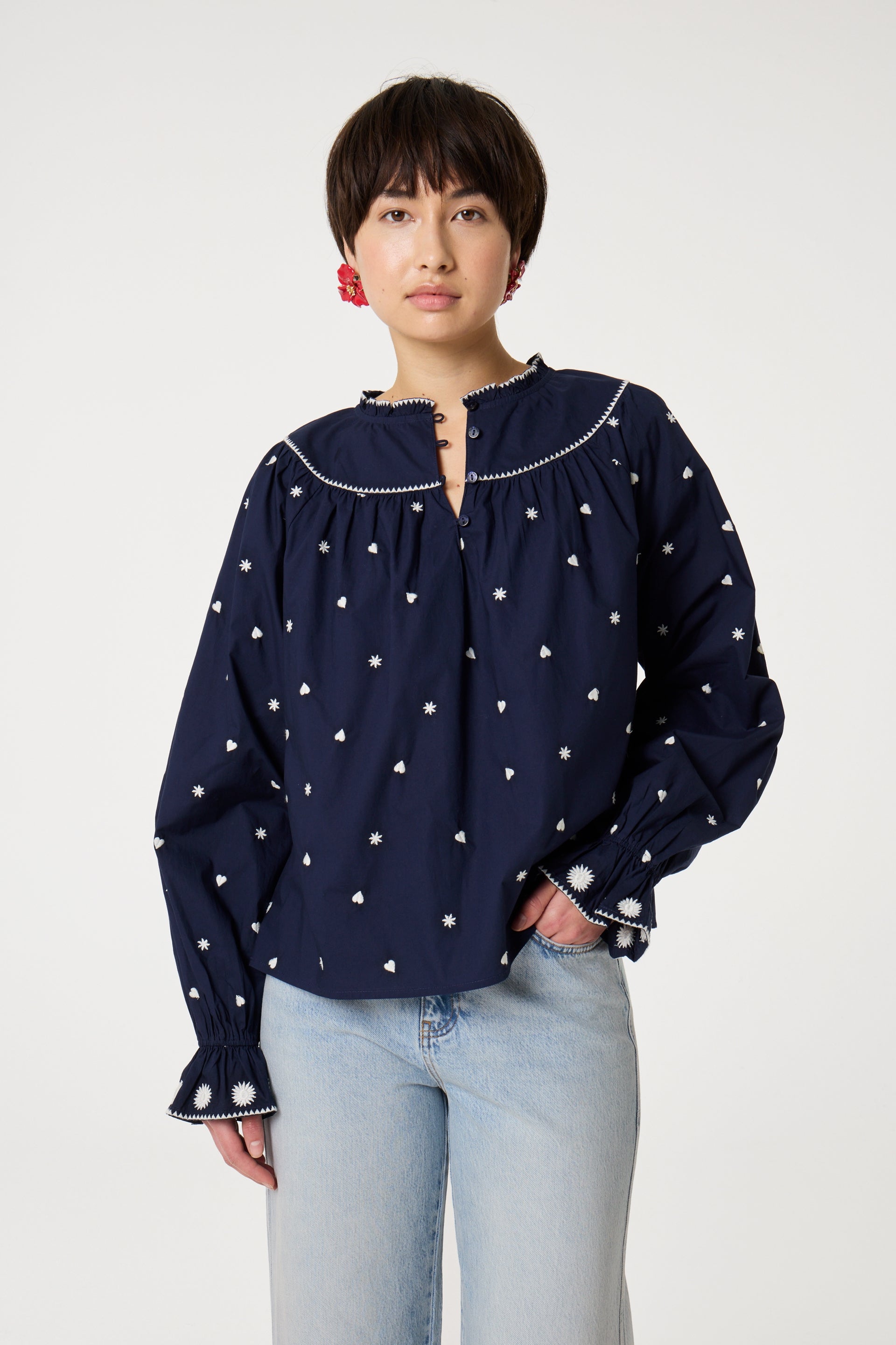 Maisy Top | After Midnight Blue