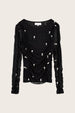 Kamea Top | Black/Cosy White