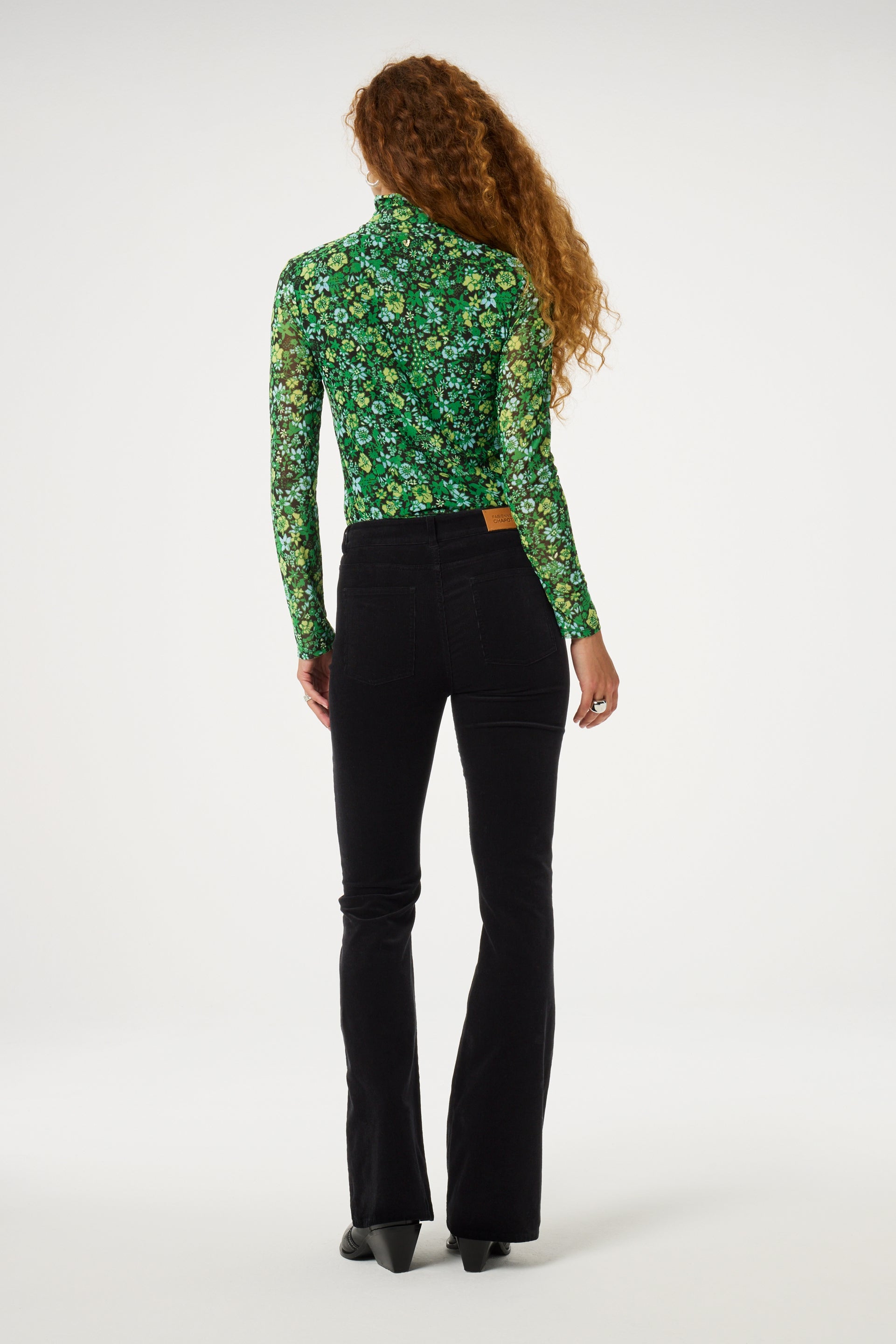 Eva Flare Trousers | Black