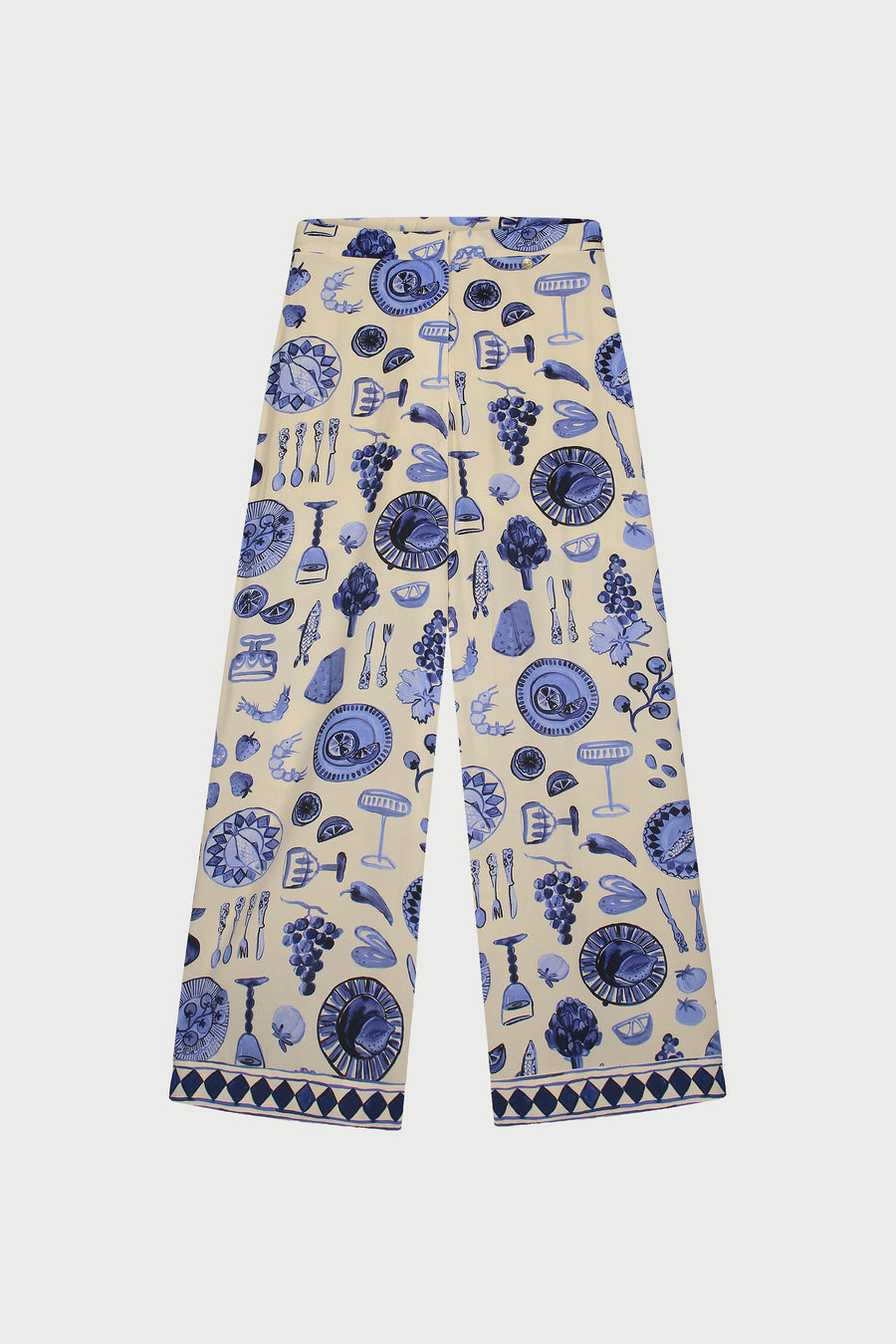 Palace Trousers | Creme Brulee/French