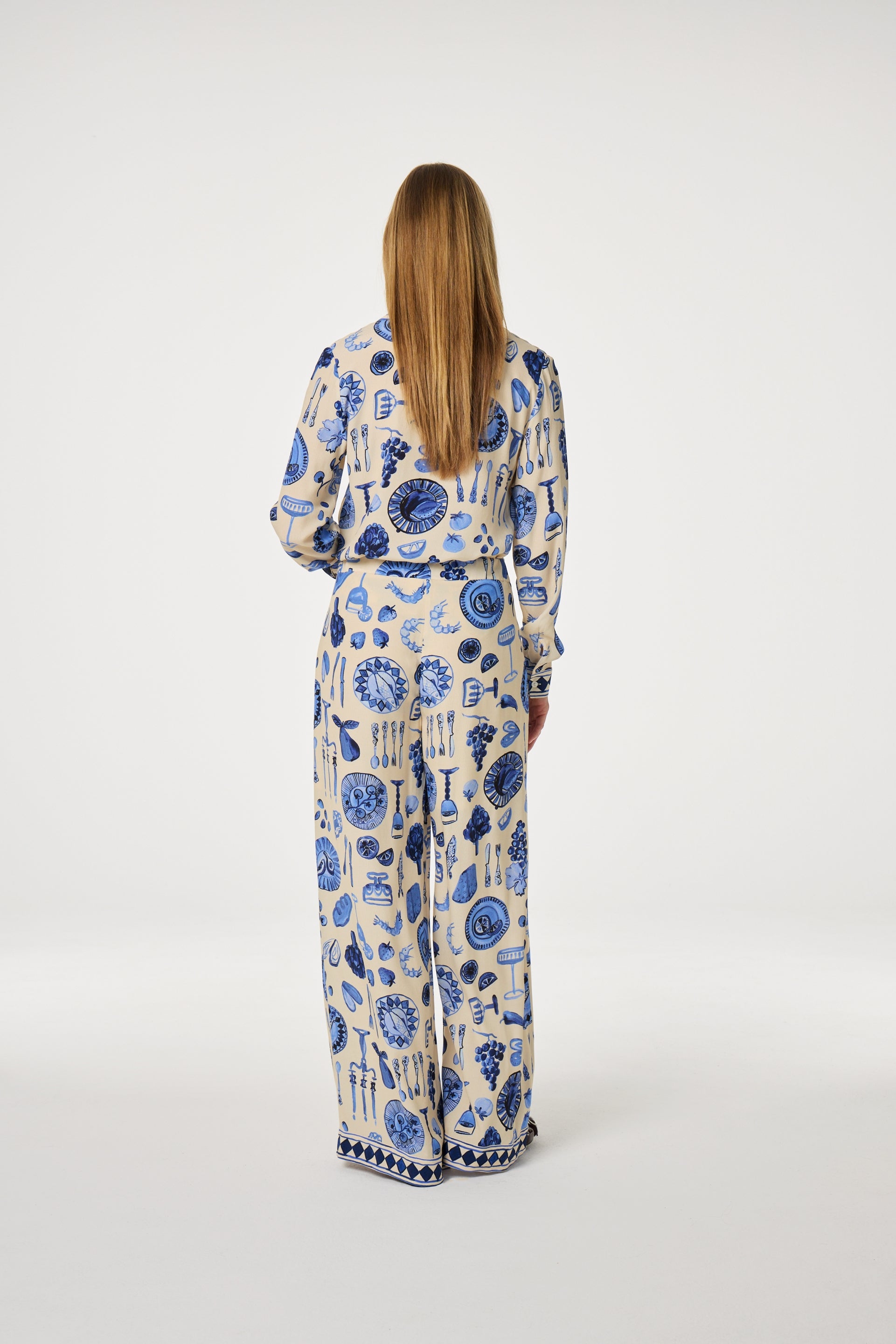 Palace Trousers | Creme Brulee/French