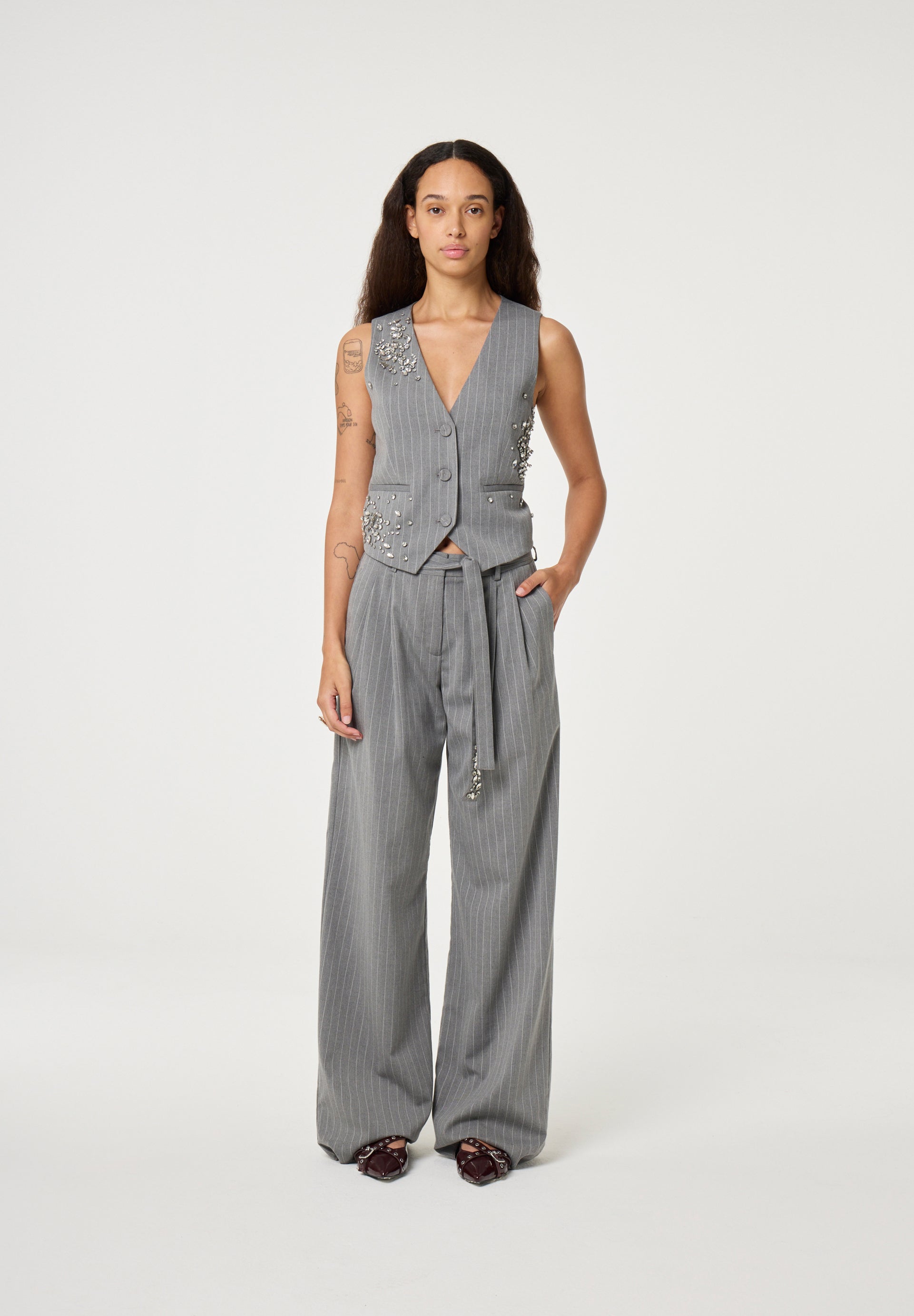Charlie Trousers | Grey Melange