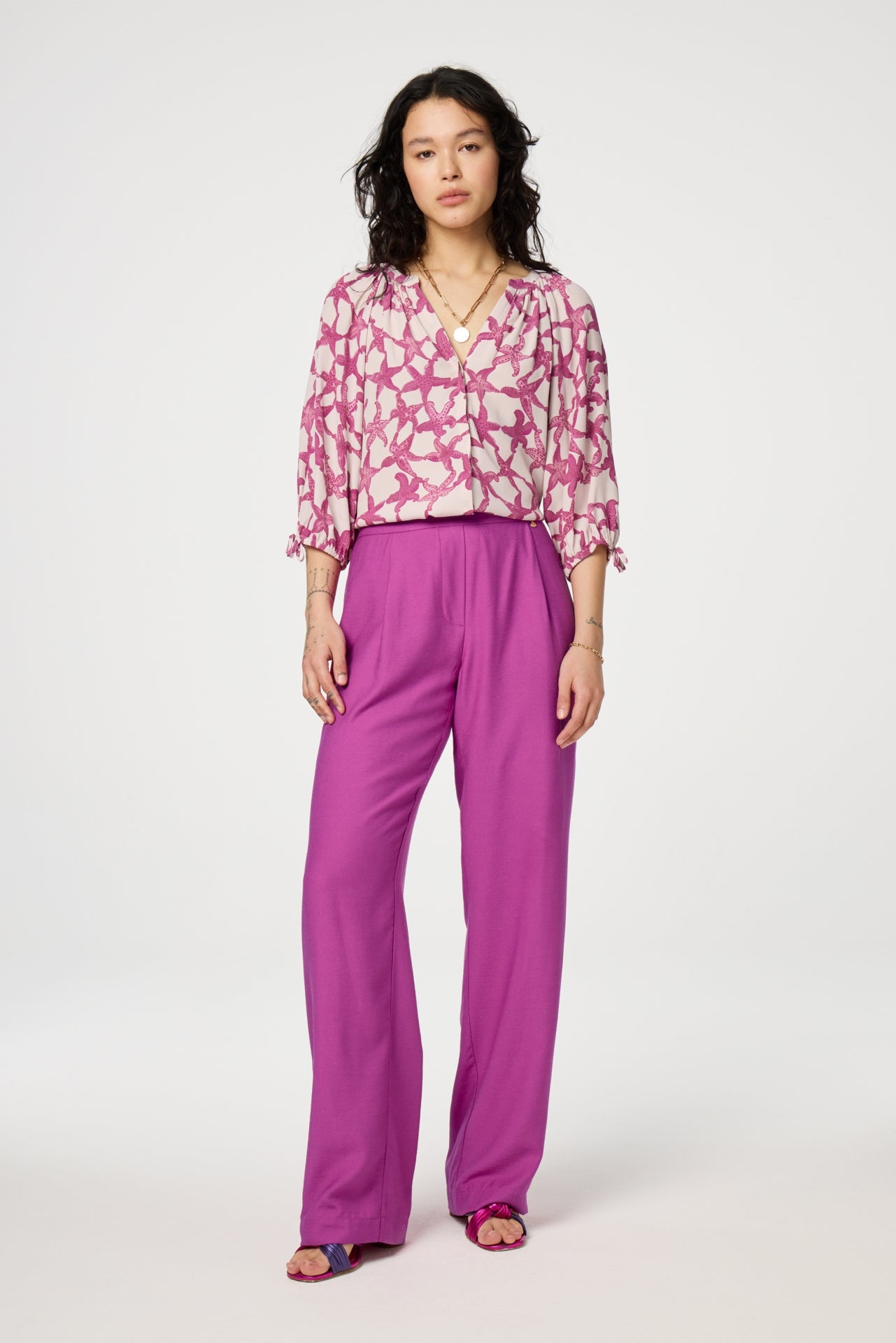 Neale Trousers | Pink Punch